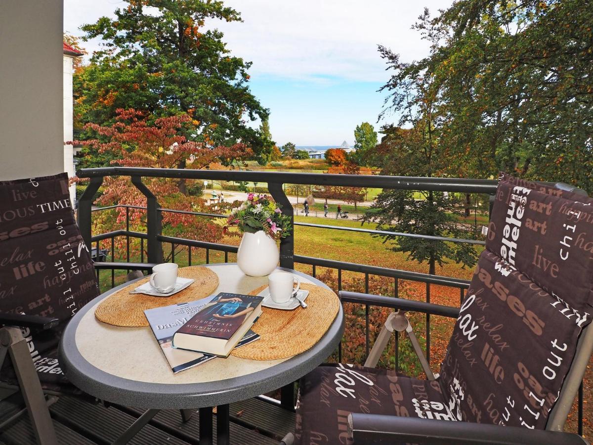 Kaiservillen Heringsdorf - Ferienwohnung Mit 1 Schlafzimmer Und Balkon Dr4 Exterior foto