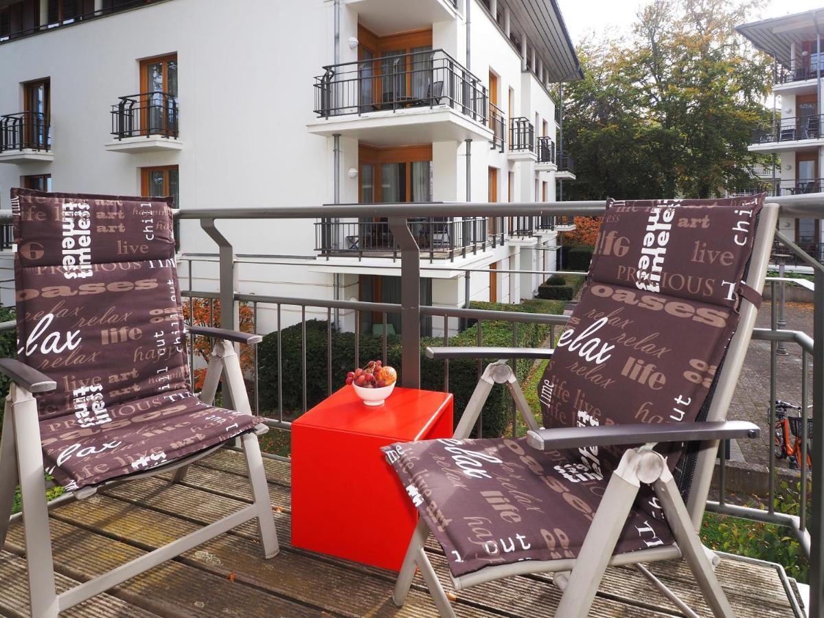 Kaiservillen Heringsdorf - Ferienwohnung Mit 1 Schlafzimmer Und Balkon Dr4 Exterior foto